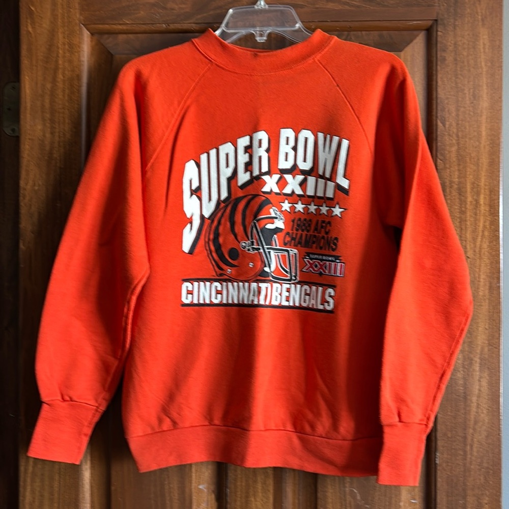 Vintage Logo 7 Bengals sweatshirt